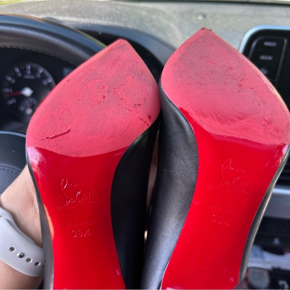 EUC Christian Louboutin Hot Chick Nappa Leather pumps - Picture 4 of 11